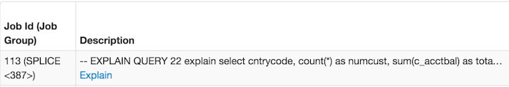 Features of the Splice Machine Database Console | Splice Machine ...